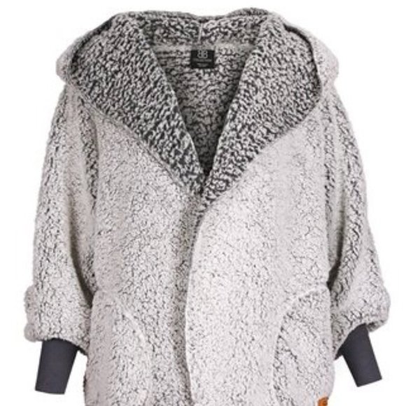 Sherpa Cardigan in Grey - Picture 1 of 1